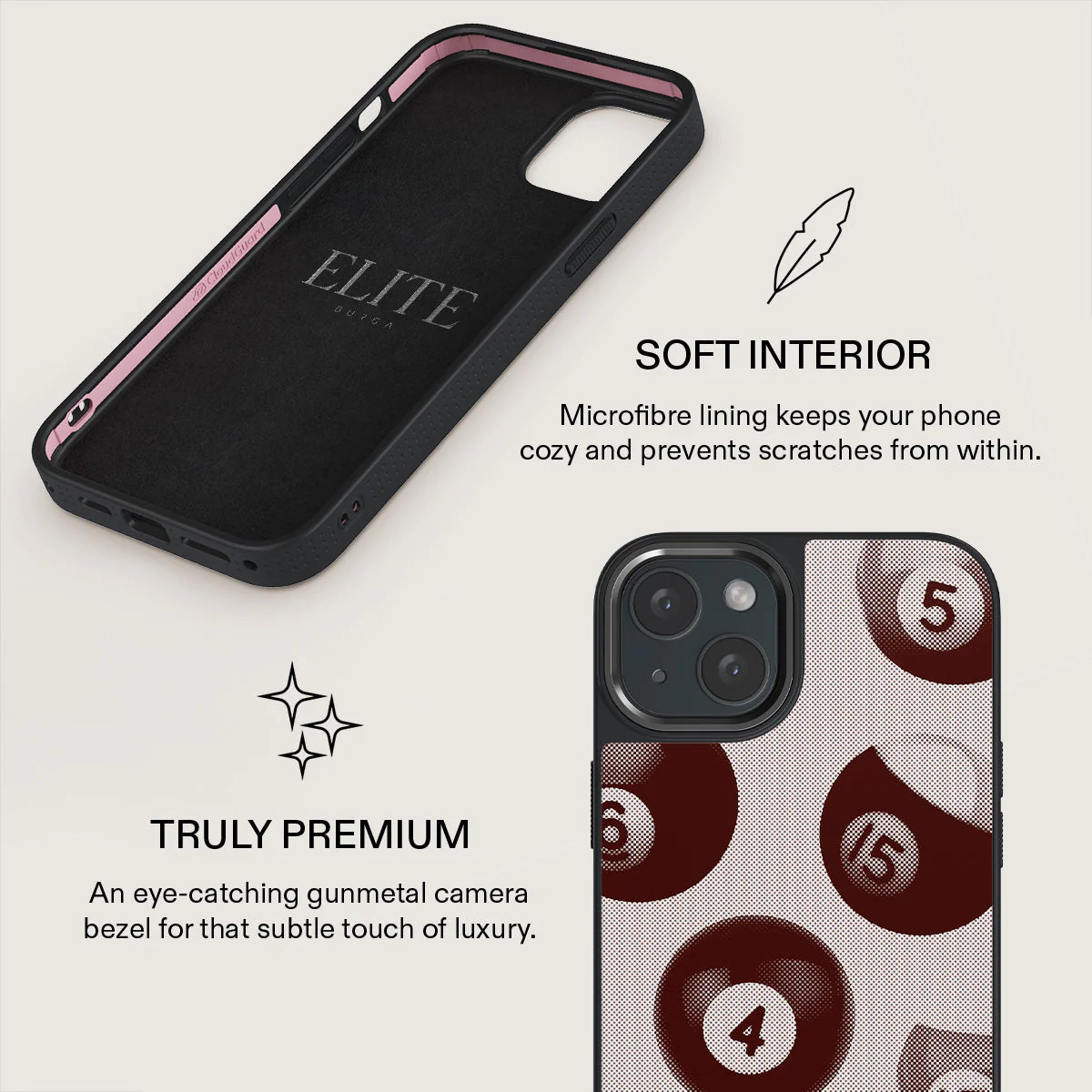 Cue - iPhone 15 Plus Case - Image 17
