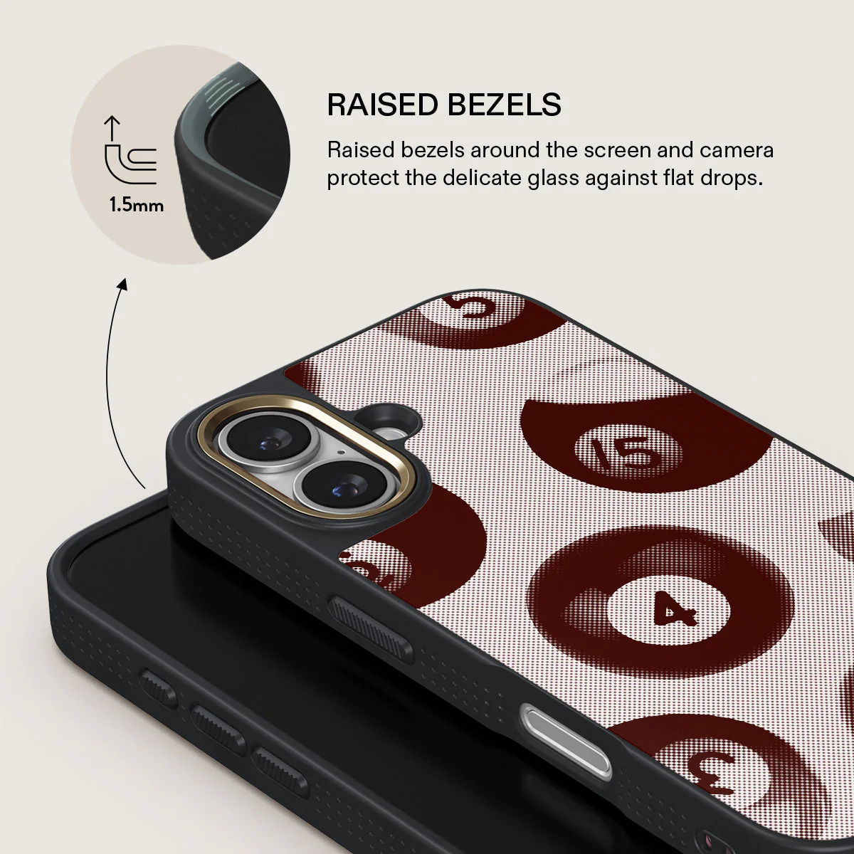 Cue - iPhone 16 Plus Case - Image 9