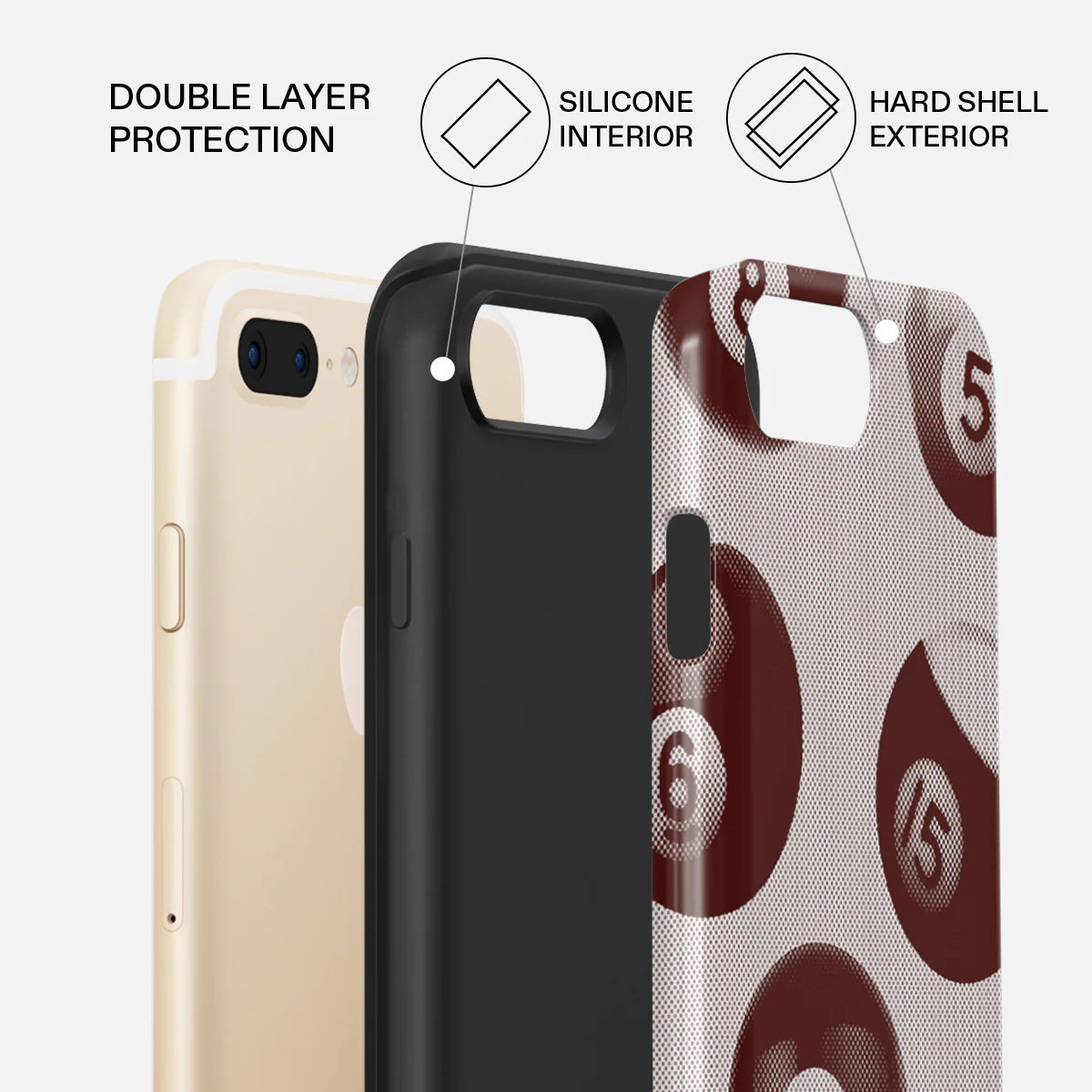 Cue - iPhone 7 Plus / 8 Plus Case - Image 6