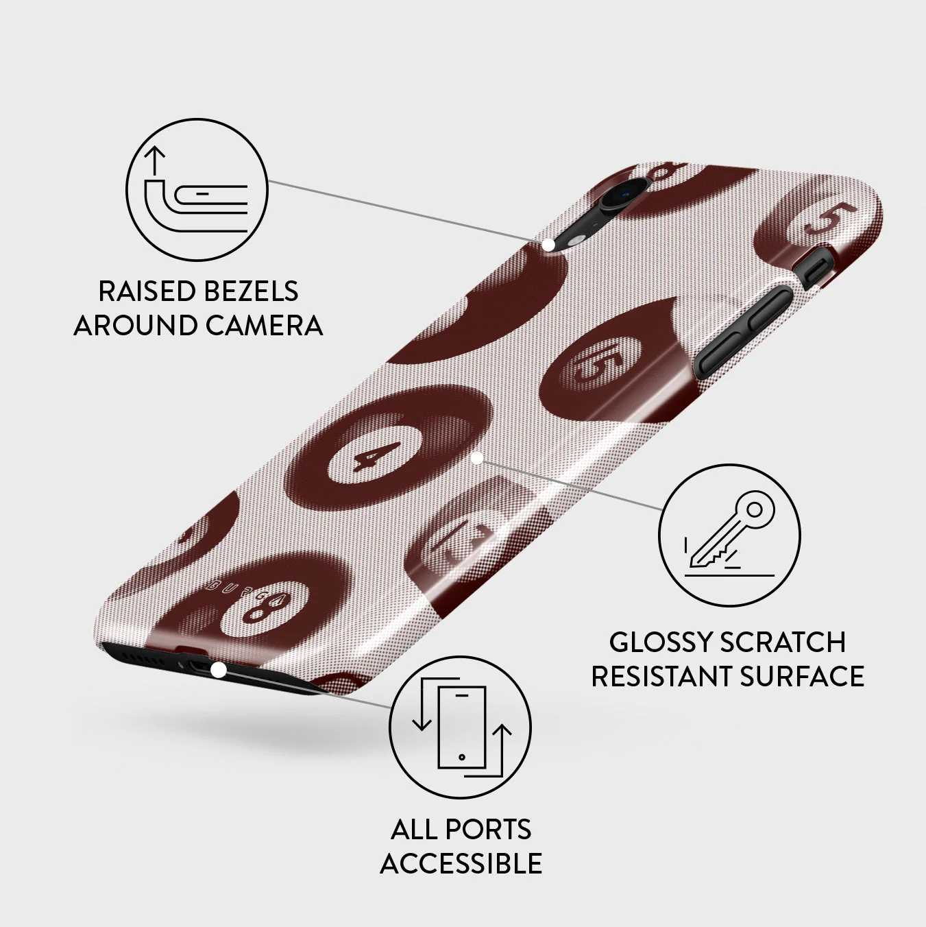 Cue - iPhone XR Case - Image 3