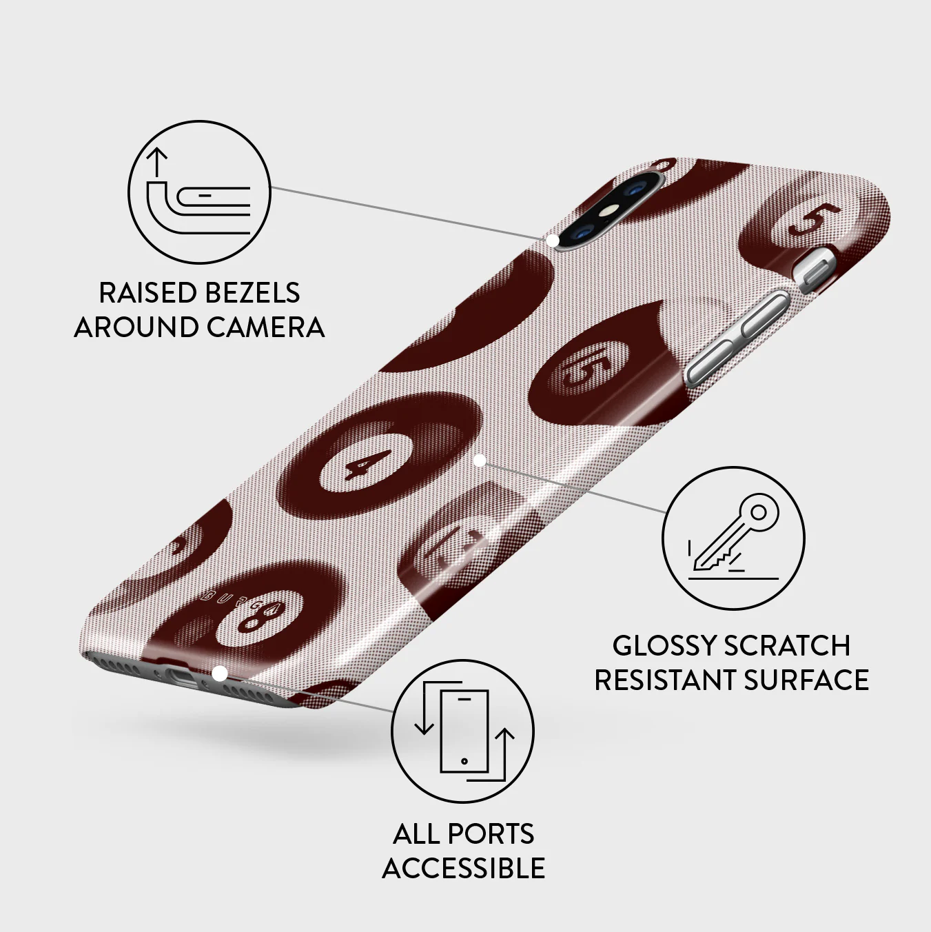 Cue - iPhone XS Max Case - Image 3