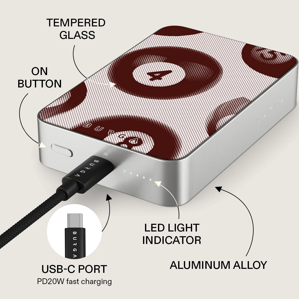 Cue - Magnetic Power Bank - Image 45