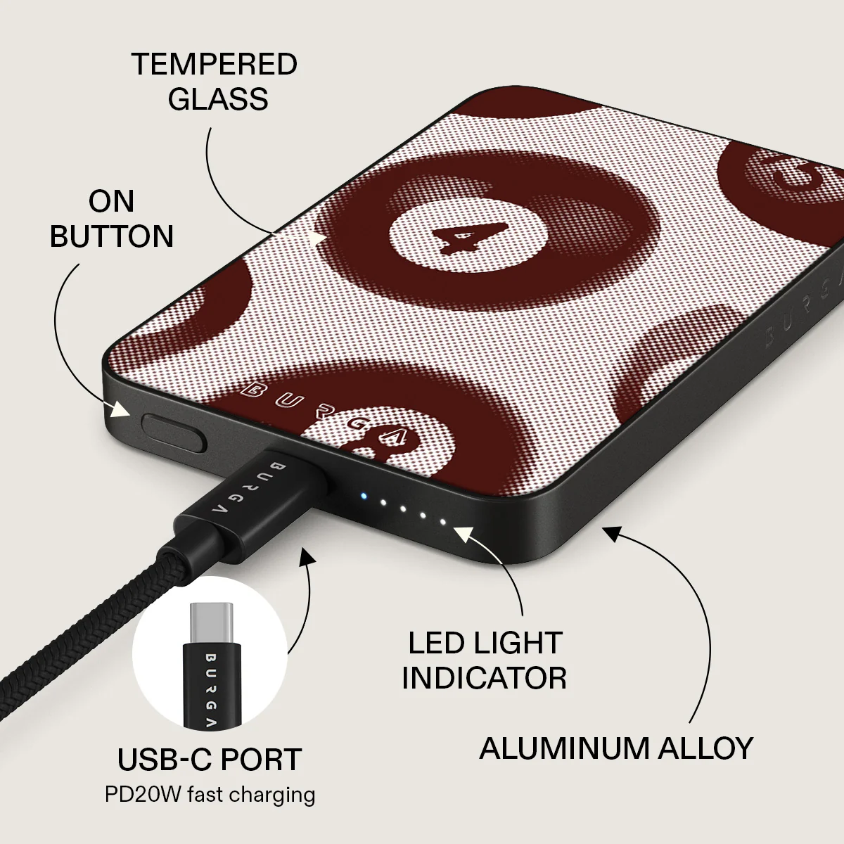 Cue - Magnetic Power Bank - Image 5