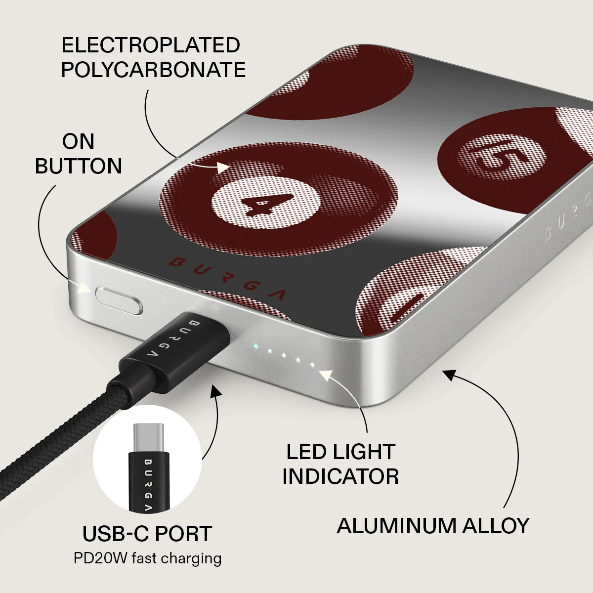 Cue - Magnetic Power Bank - Image 75
