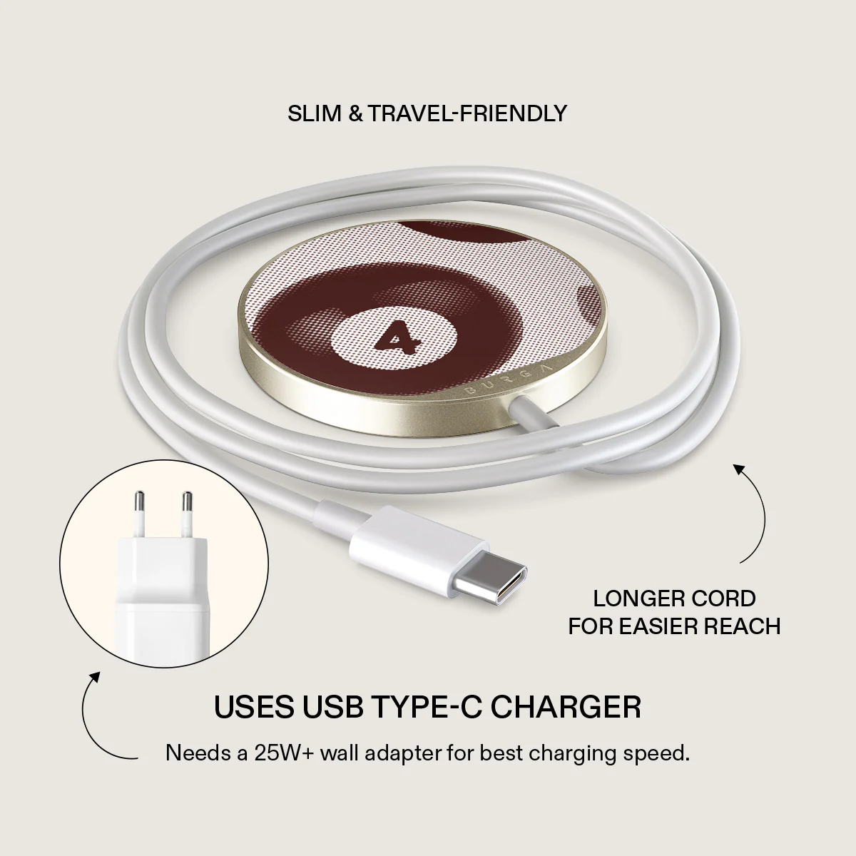 Cue - Magnetic Wireless Charger - Image 3