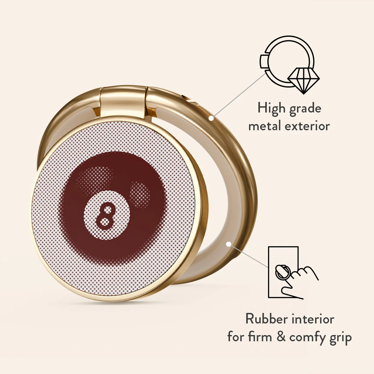 Cue - Adhesive Ring Holder - Image 7