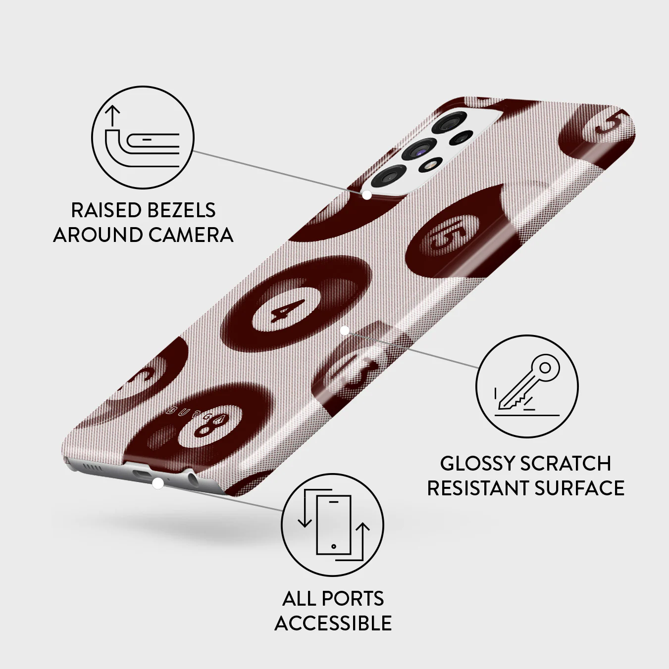 Cue - Samsung Galaxy A72 4G / 5G Case - Image 3