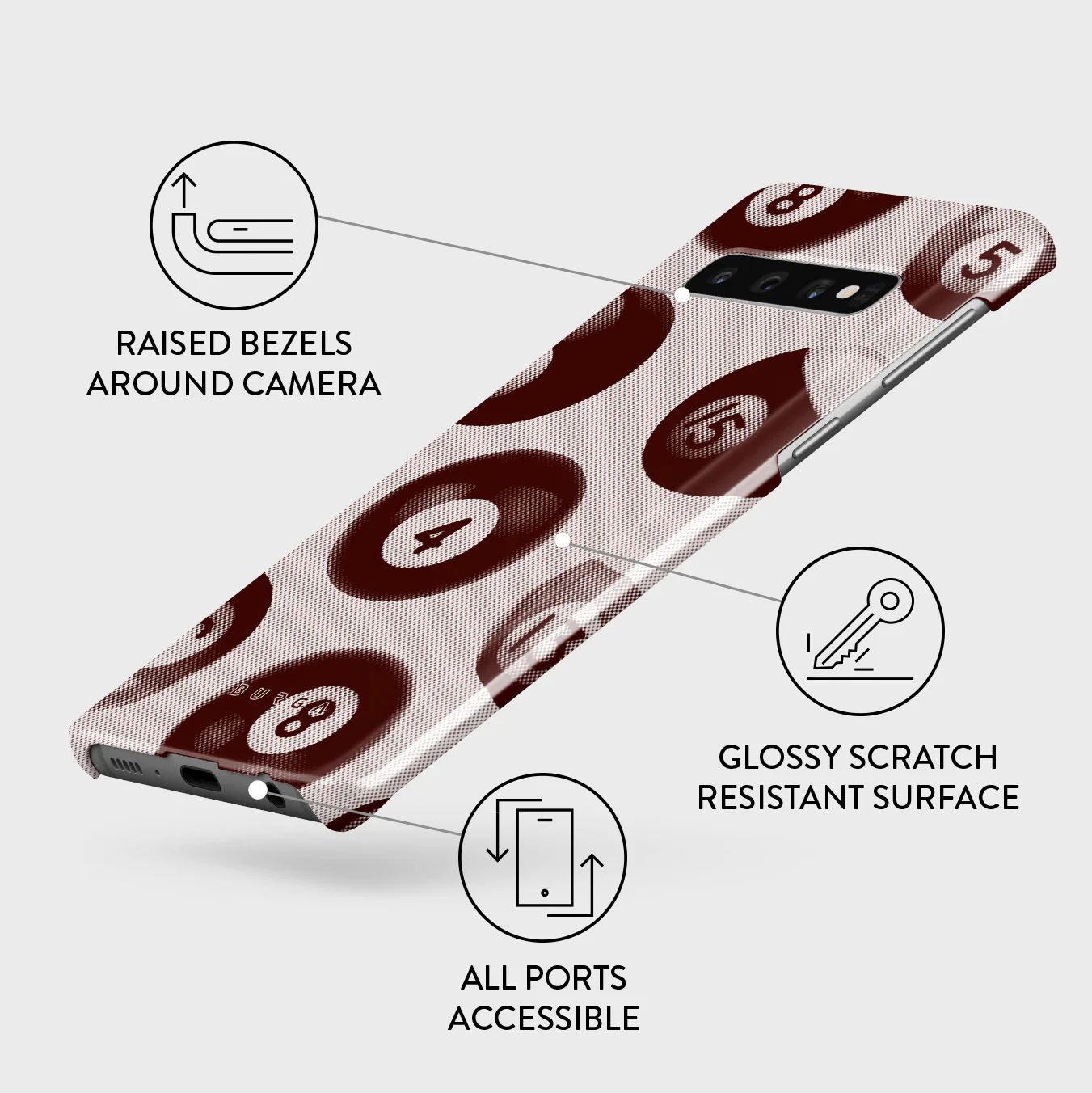 Cue - Samsung Galaxy S10 Plus Case - Image 3