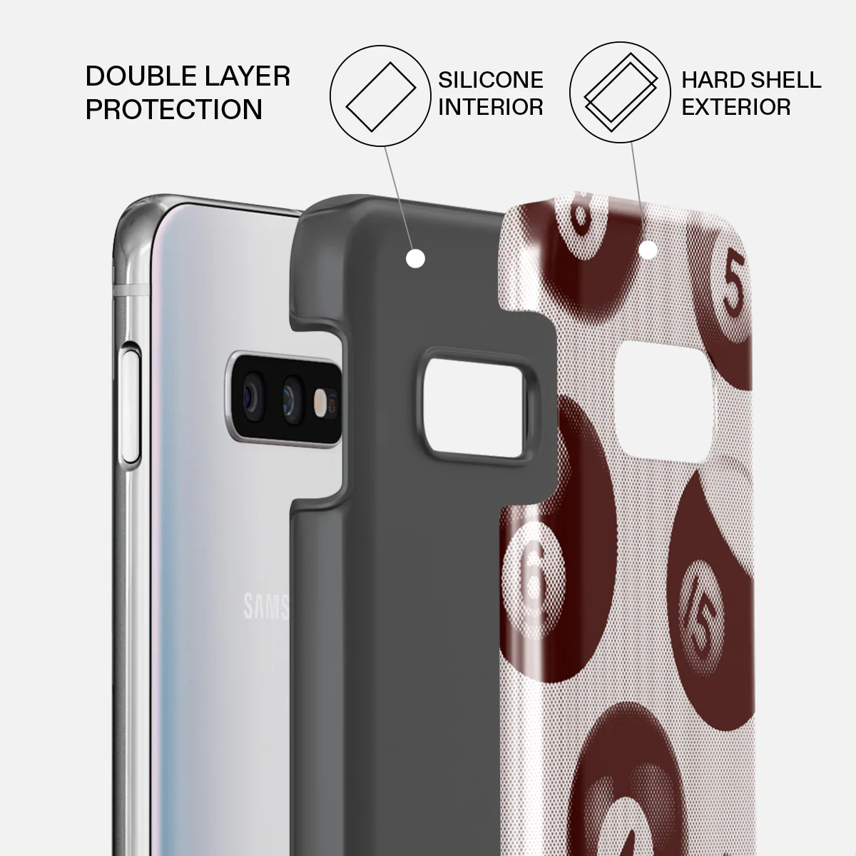 Cue - Samsung Galaxy S10E Case - Image 2