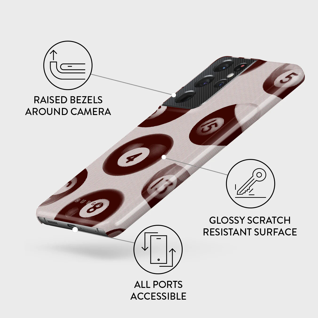 Cue - Samsung Galaxy S21 Ultra Case - Image 3