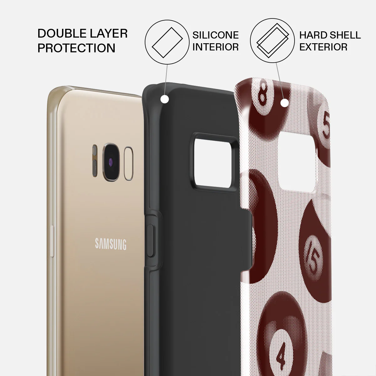Cue - Samsung Galaxy S8 Case - Image 6