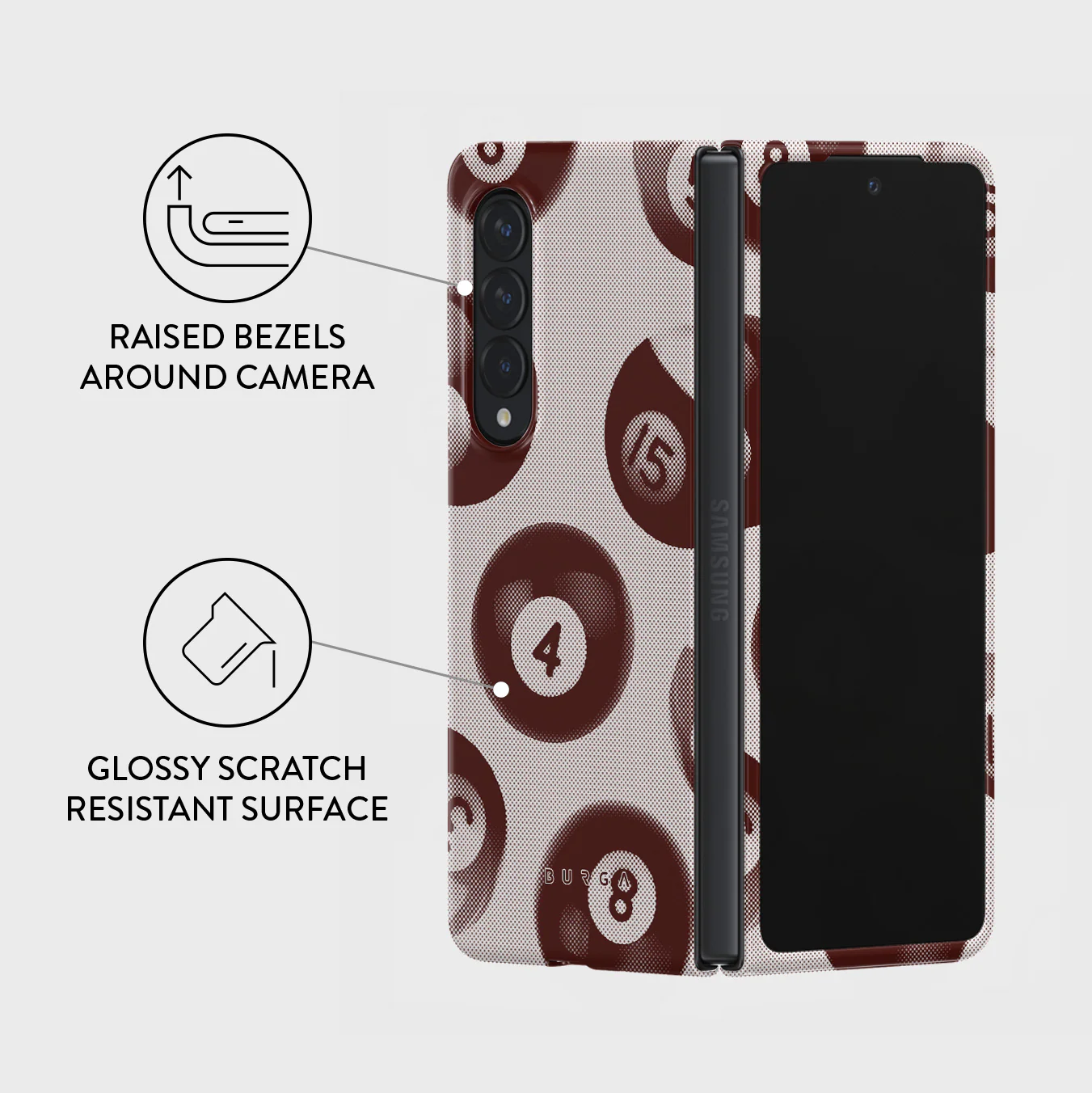 Cue - Samsung Galaxy Z Fold 3 Case - Image 3