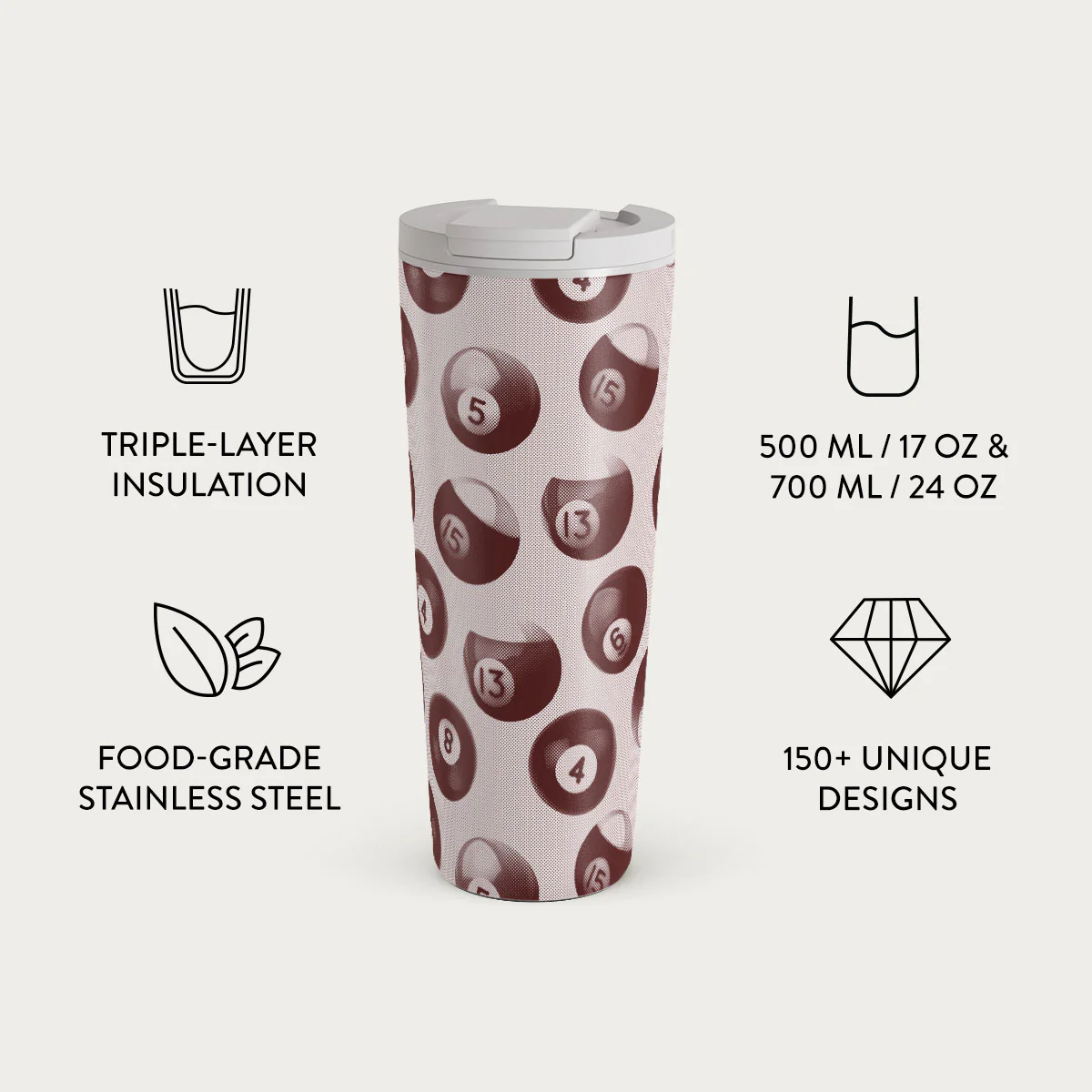 Cue - Travel Mug - Image 9