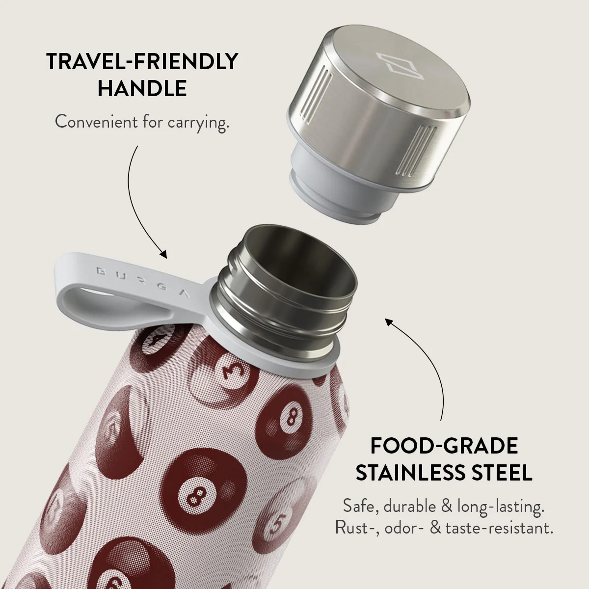 Cue - Water Bottle - Image 4