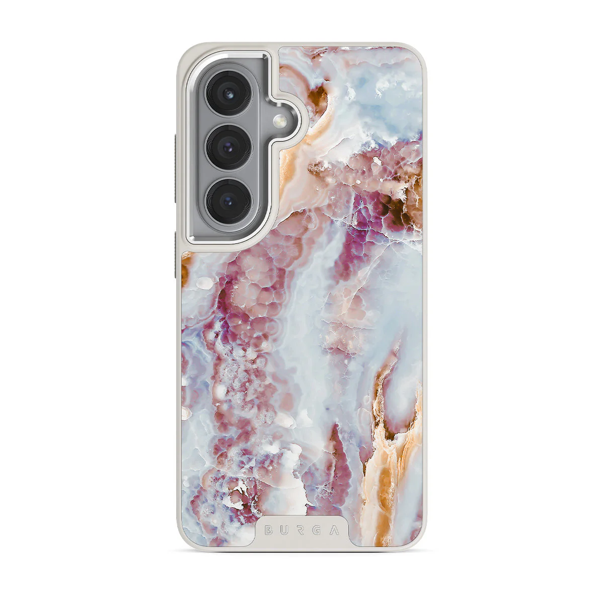 Frozen Leaves - Cute Marble Samsung Galaxy S26 Case - Image 33