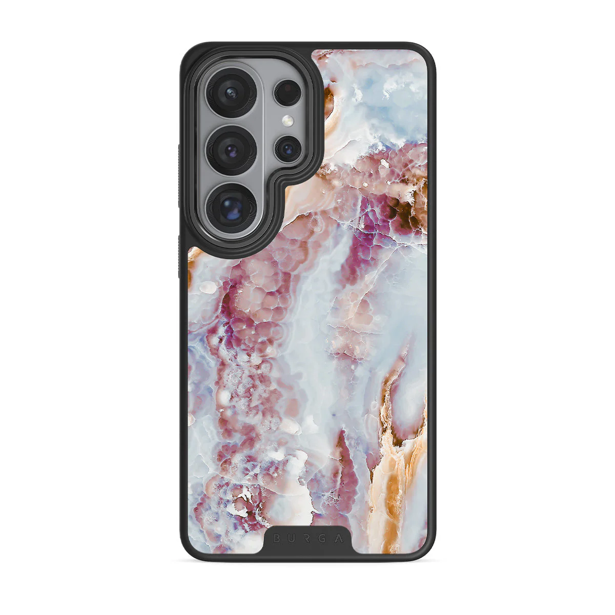 Frozen Leaves - Cute Marble Samsung Galaxy S26 Ultra Case - Image 12