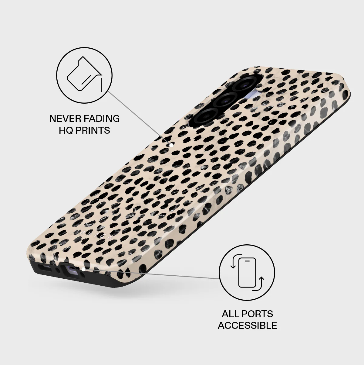 Almond Latte - Cute Samsung Galaxy A37 5G Case - Image 3