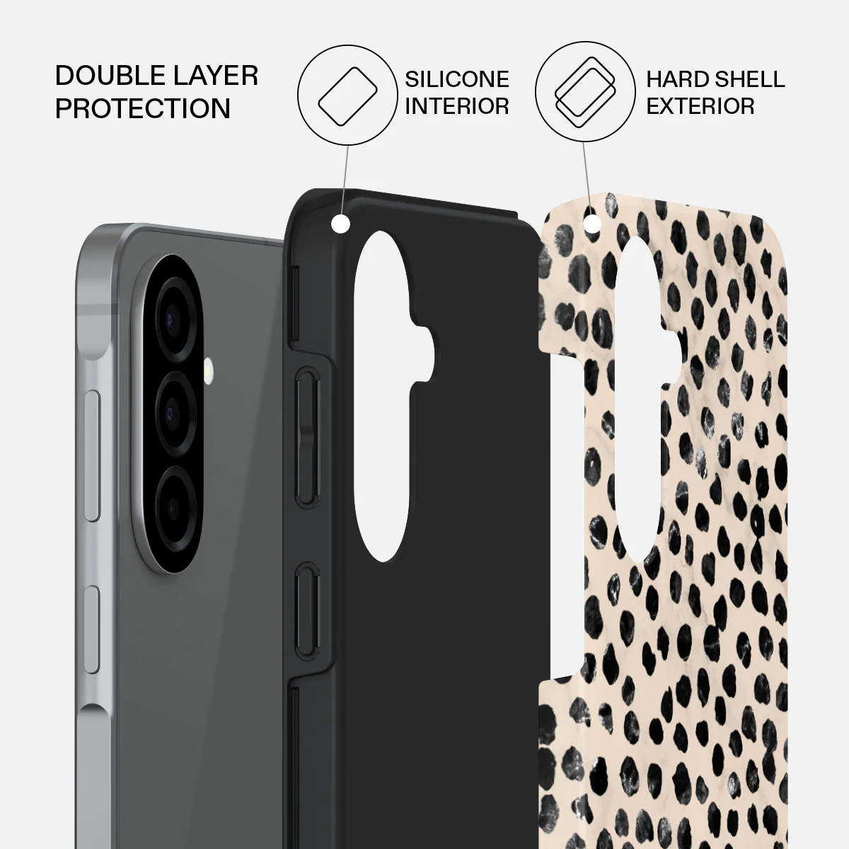 Almond Latte - Cute Samsung Galaxy A57 5G Case - Image 2
