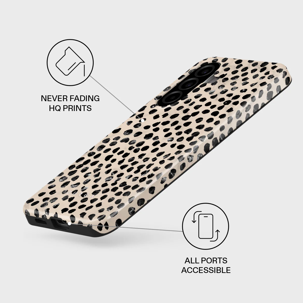 Almond Latte - Cute Samsung Galaxy A57 5G Case - Image 3