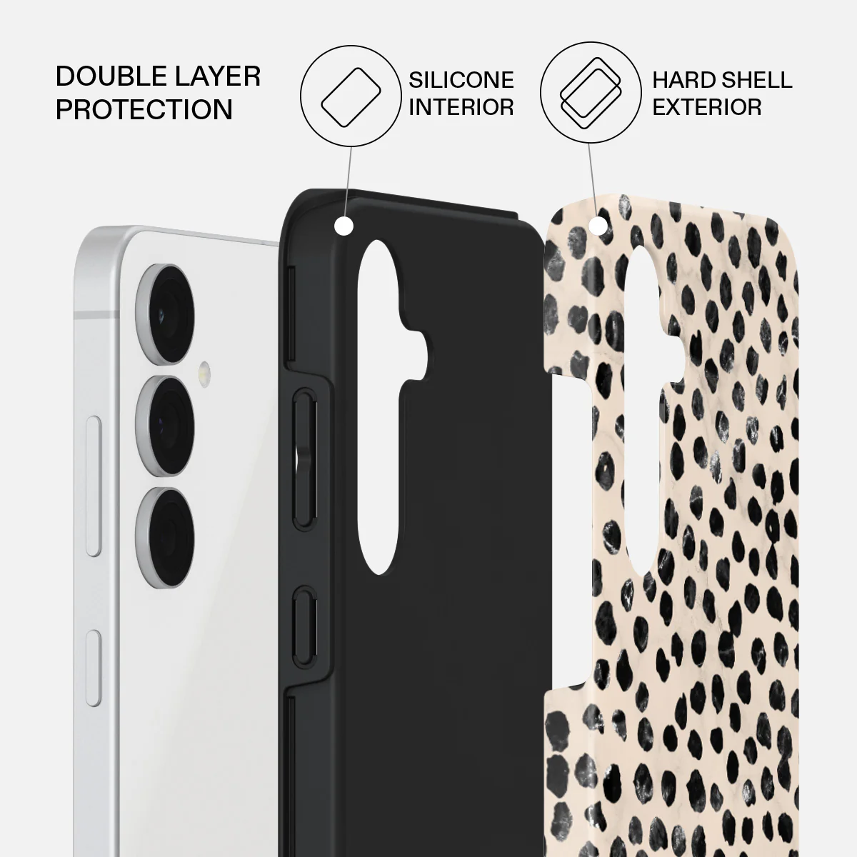 Almond Latte - Cute Samsung Galaxy S25 FE Case - Image 2