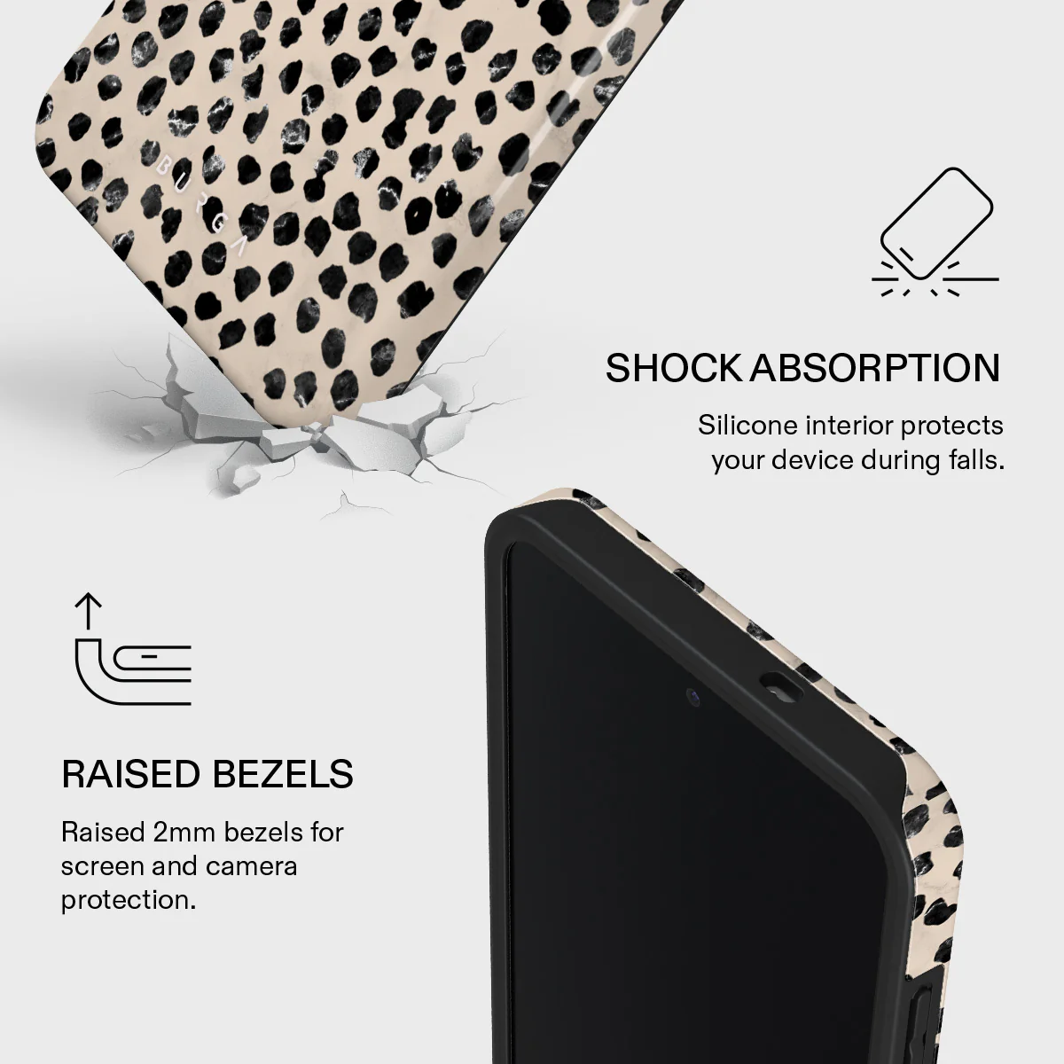 Almond Latte - Cute Samsung Galaxy S25 FE Case - Image 4