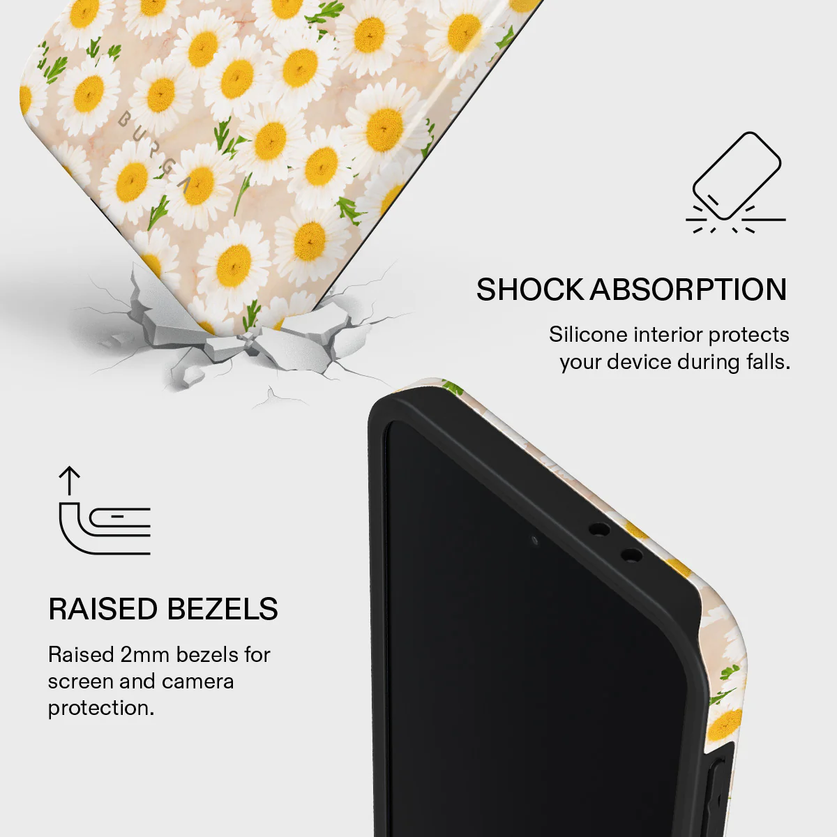 Pure Bliss - Daisy Samsung Galaxy A37 5G Case - Image 4
