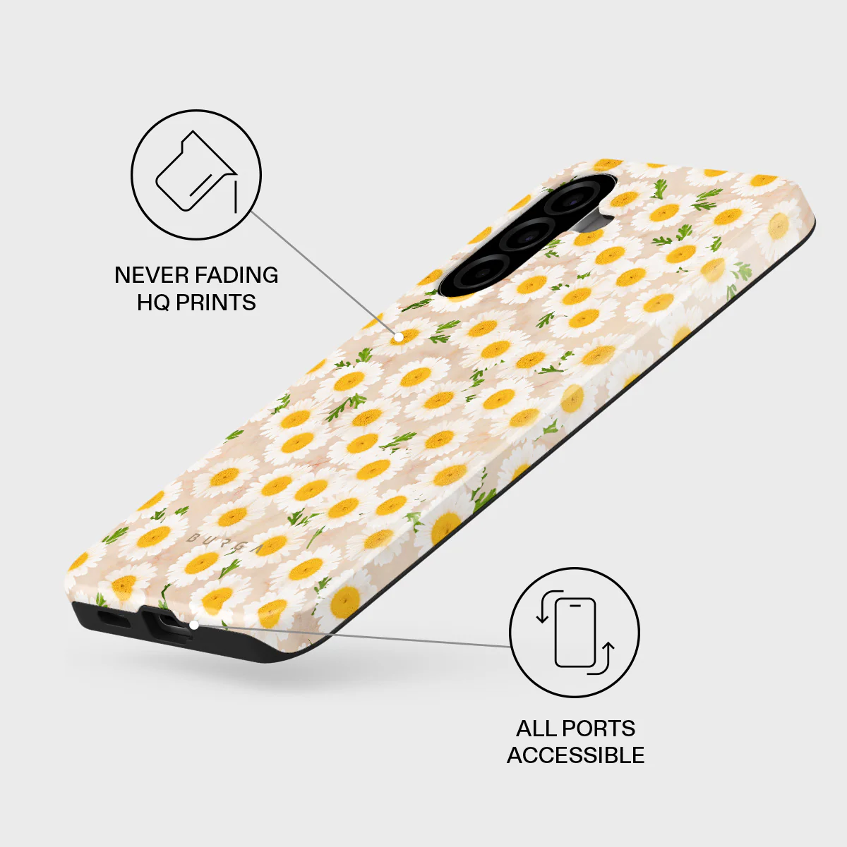 Pure Bliss - Daisy Samsung Galaxy A57 5G Case - Image 3