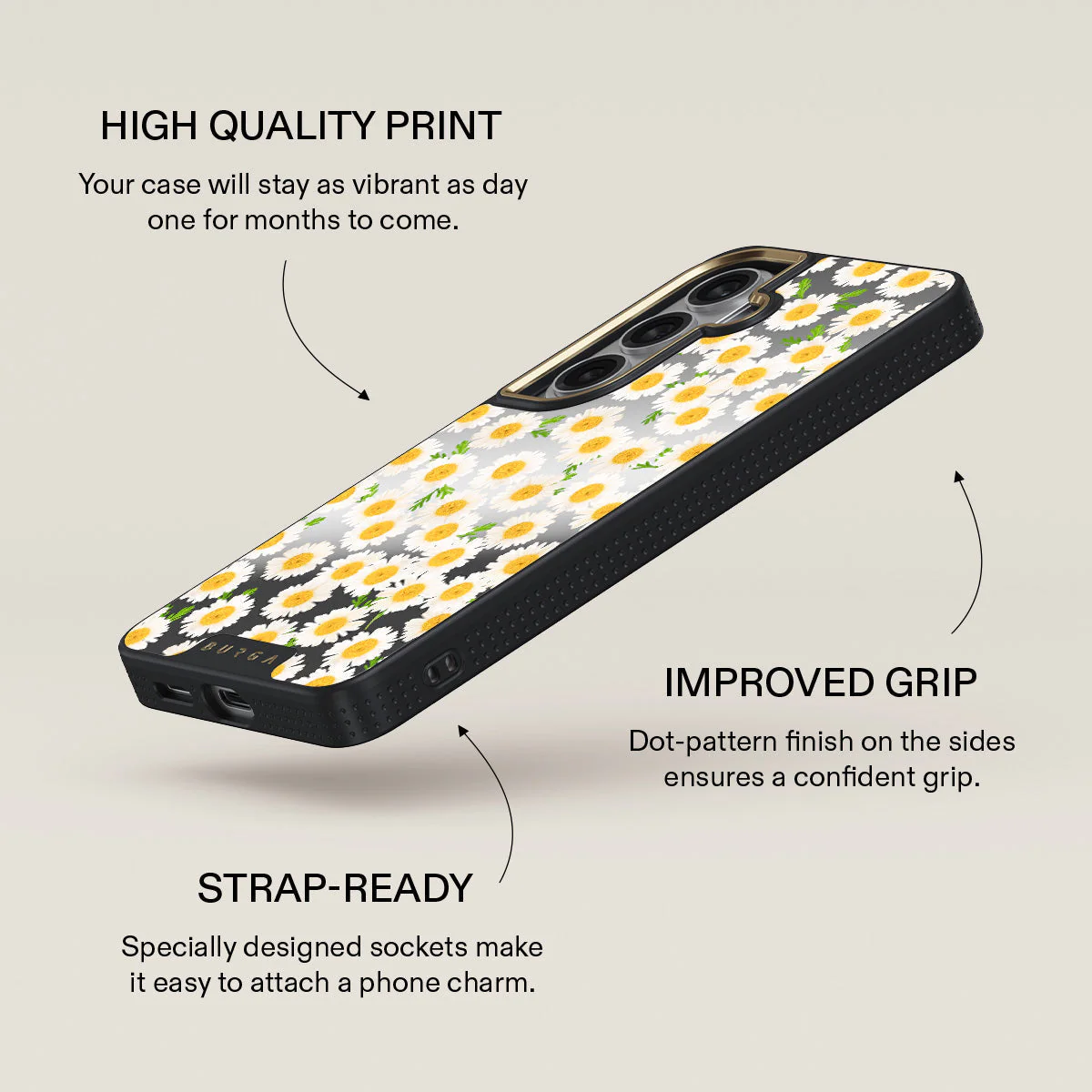 Pure Bliss - Daisy Samsung Galaxy S26 Case - Image 45