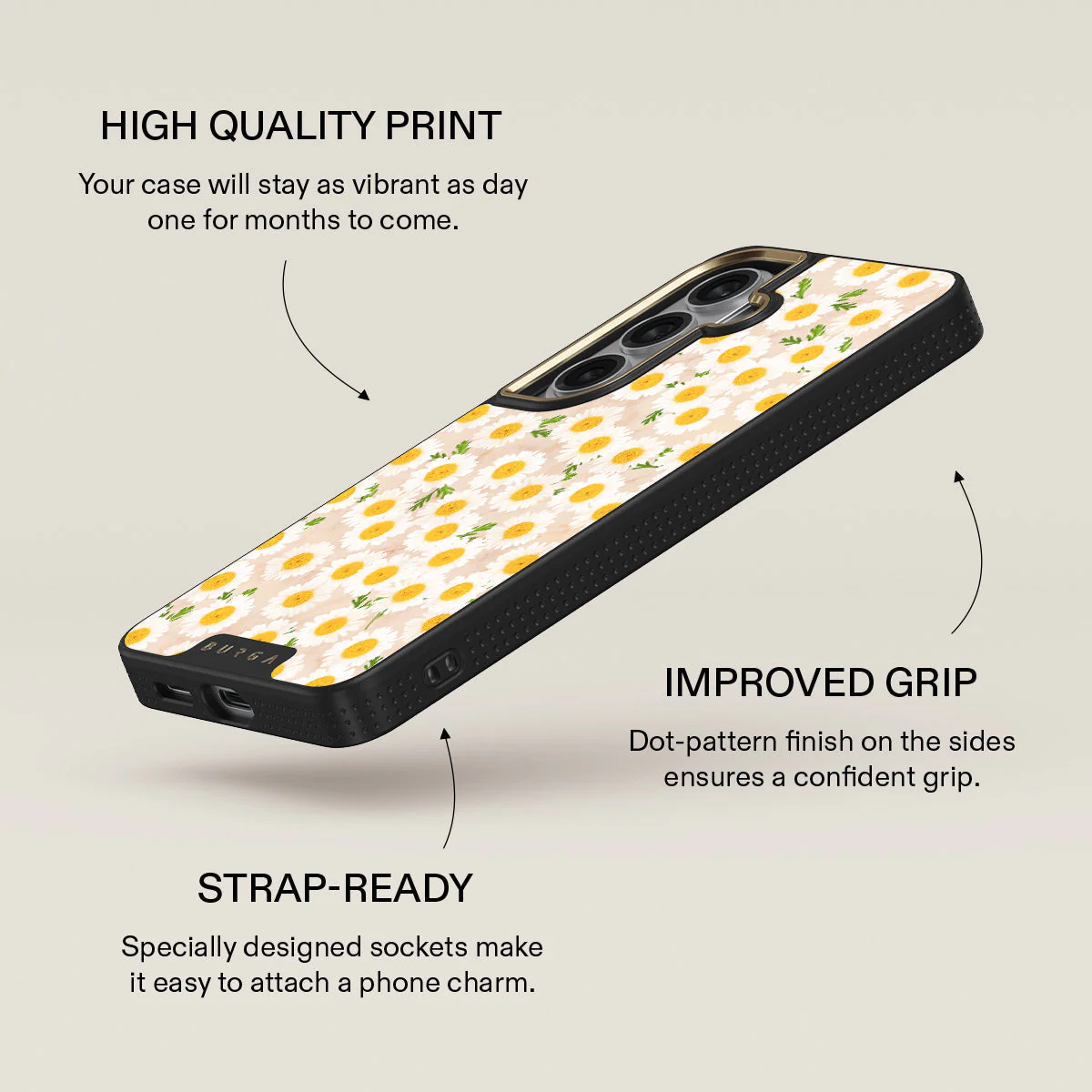 Pure Bliss - Daisy Samsung Galaxy S26 Case - Image 9