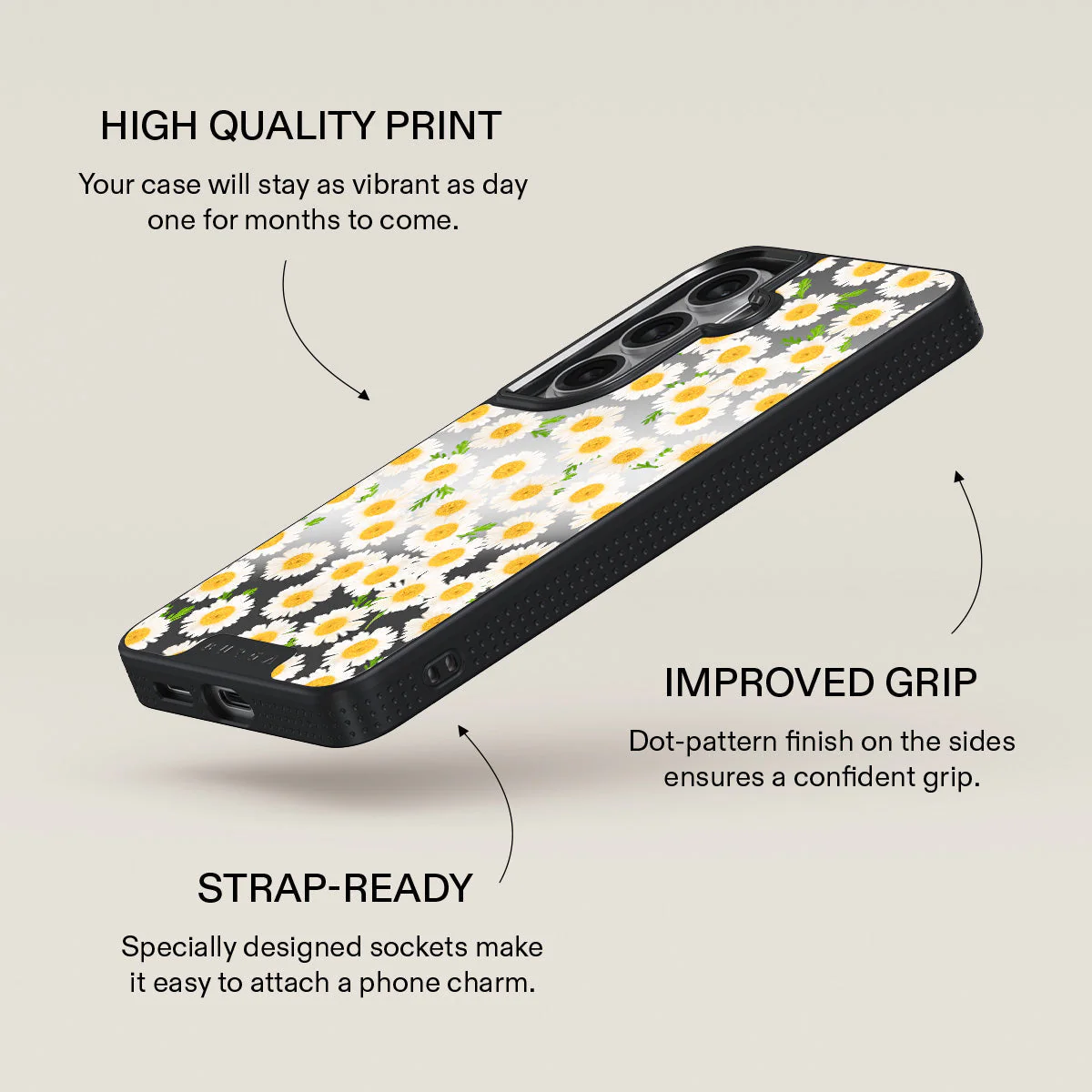 Pure Bliss - Daisy Samsung Galaxy S26 Plus Case - Image 53