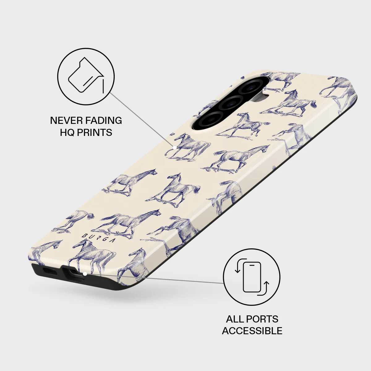 Derby Race - Samsung Galaxy A57 5G Case - Image 3