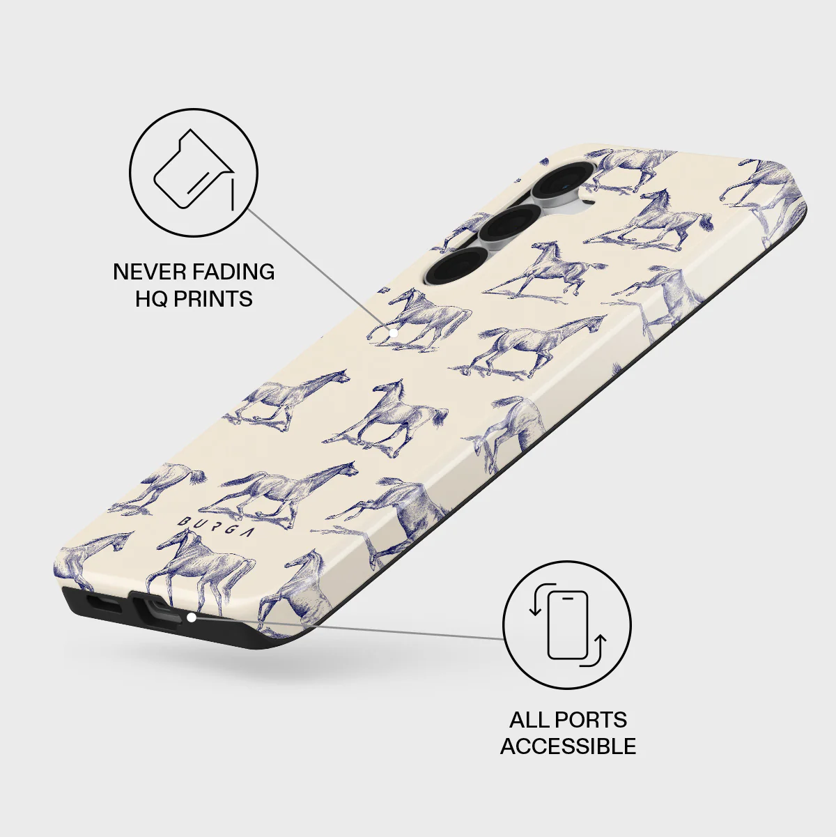 Derby Race - Samsung Galaxy S25 FE Case - Image 3