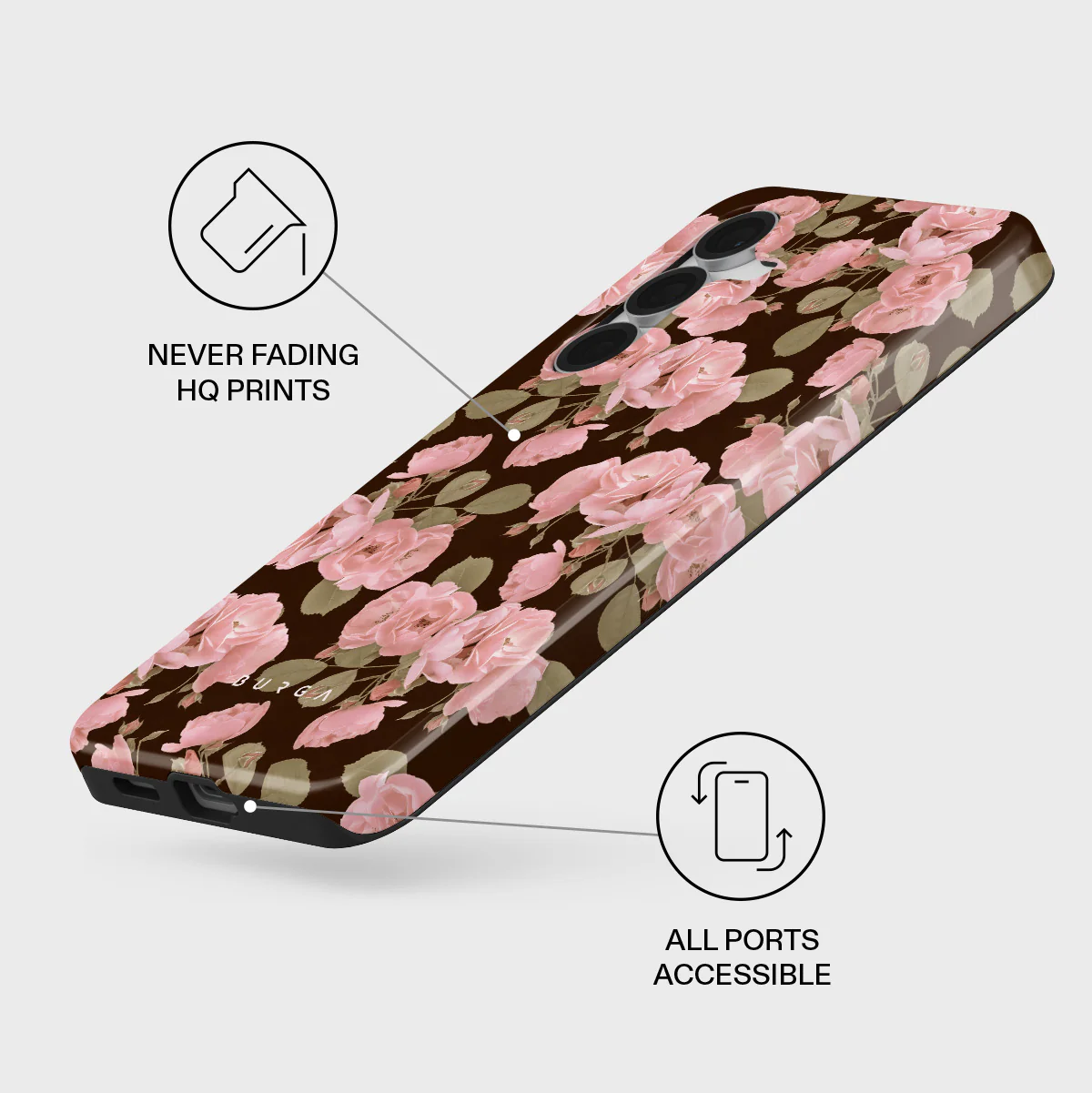 Desert Rose - Samsung Galaxy S25 FE Case - Image 3