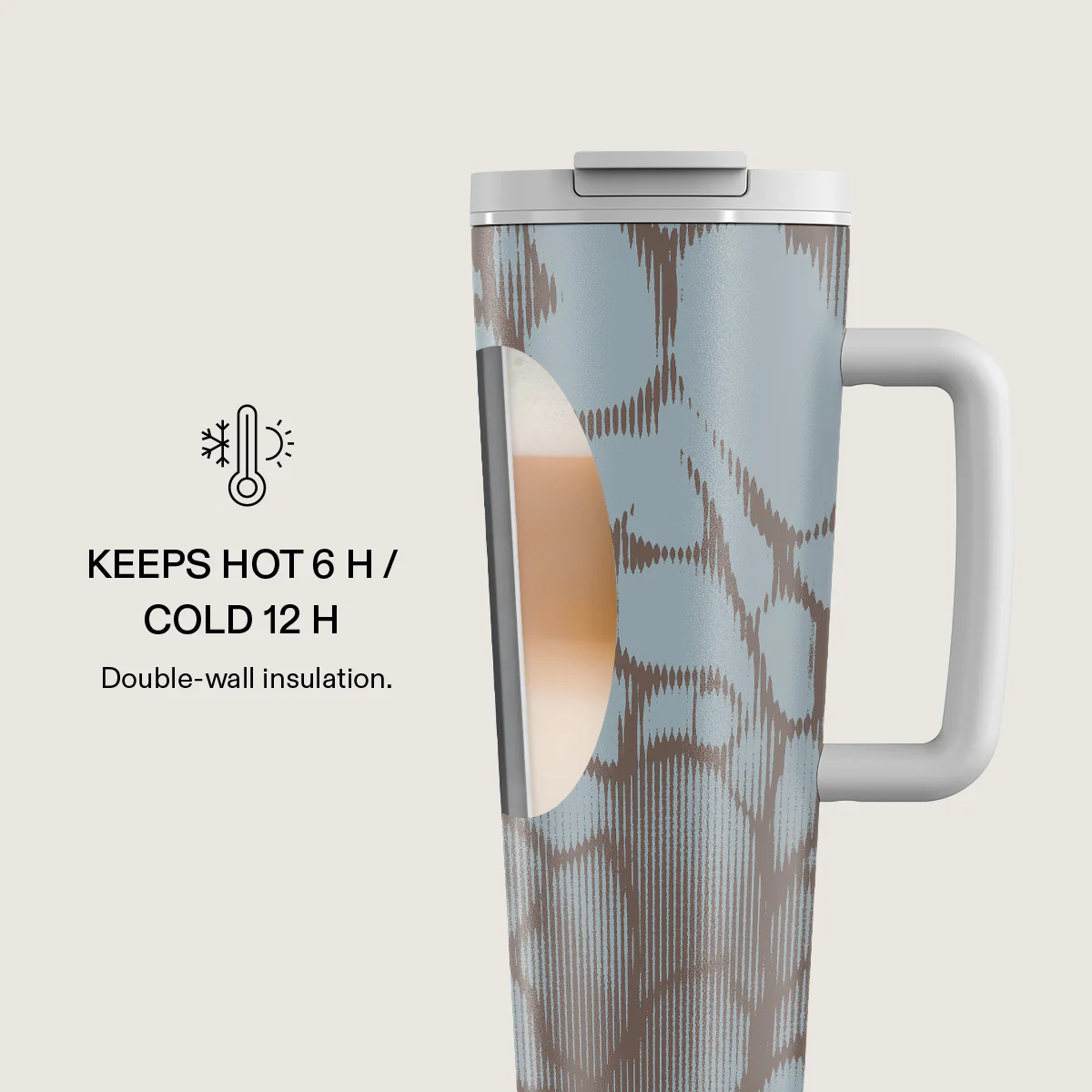 Distorsion - EasyGrip Travel Mug - Image 4