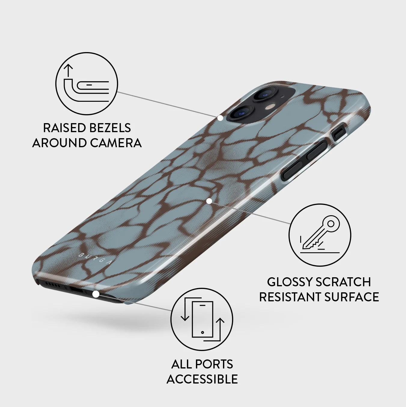 Distorsion - iPhone 12 Mini Case - Image 3