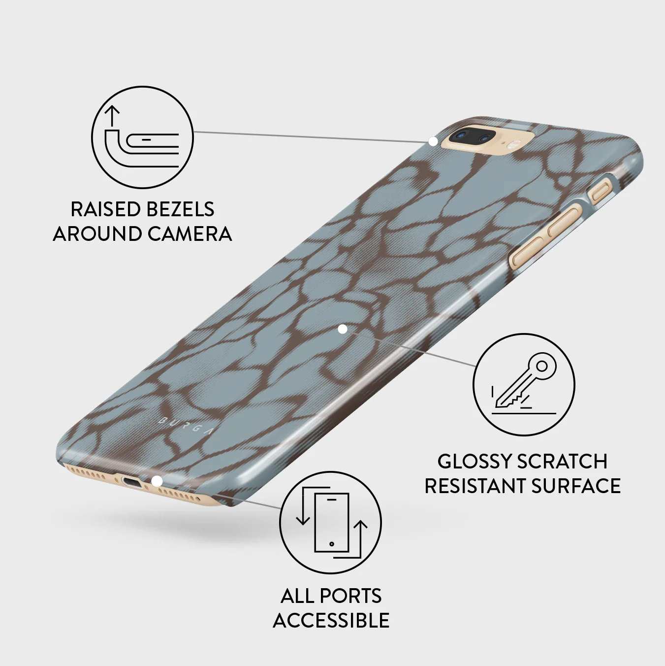 Distorsion - iPhone 7 Plus / 8 Plus Case - Image 3