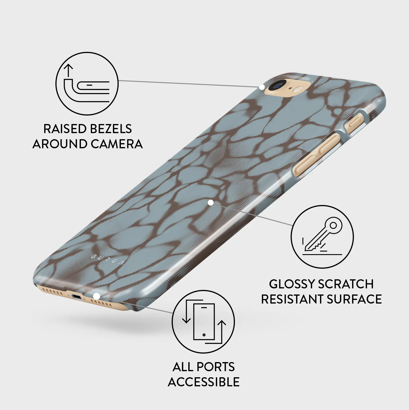 Distorsion - iPhone SE (2022) Case - Image 3