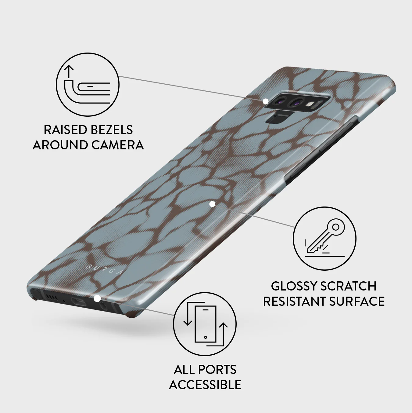 Distorsion - Samsung Galaxy Note 9 Case - Image 3