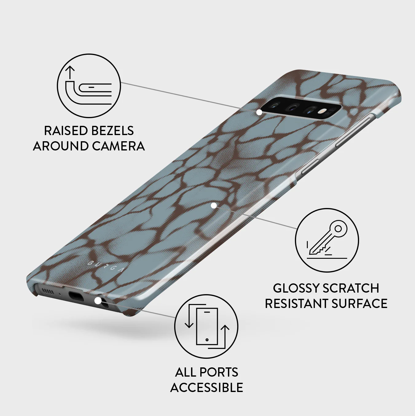 Distorsion - Samsung Galaxy S10 Plus Case - Image 3