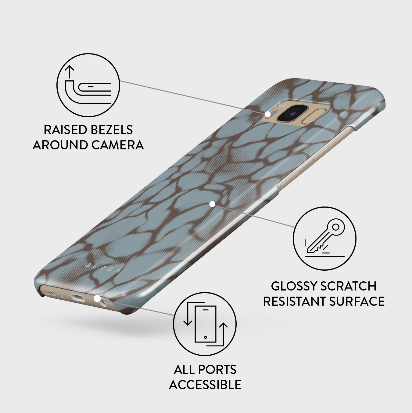 Distorsion - Samsung Galaxy S8 Case - Image 3