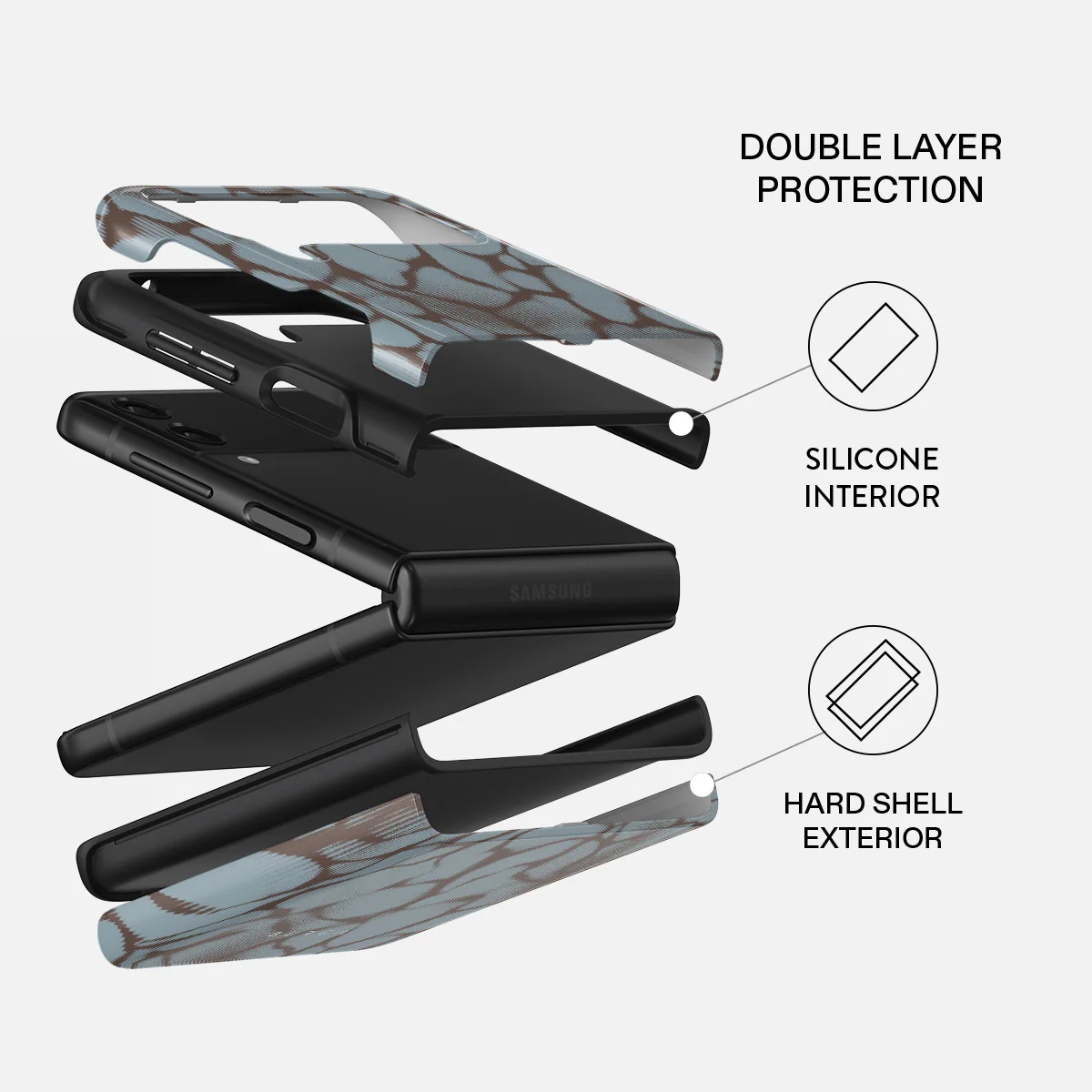 Distorsion - Samsung Galaxy Z Flip 3 Case - Image 2