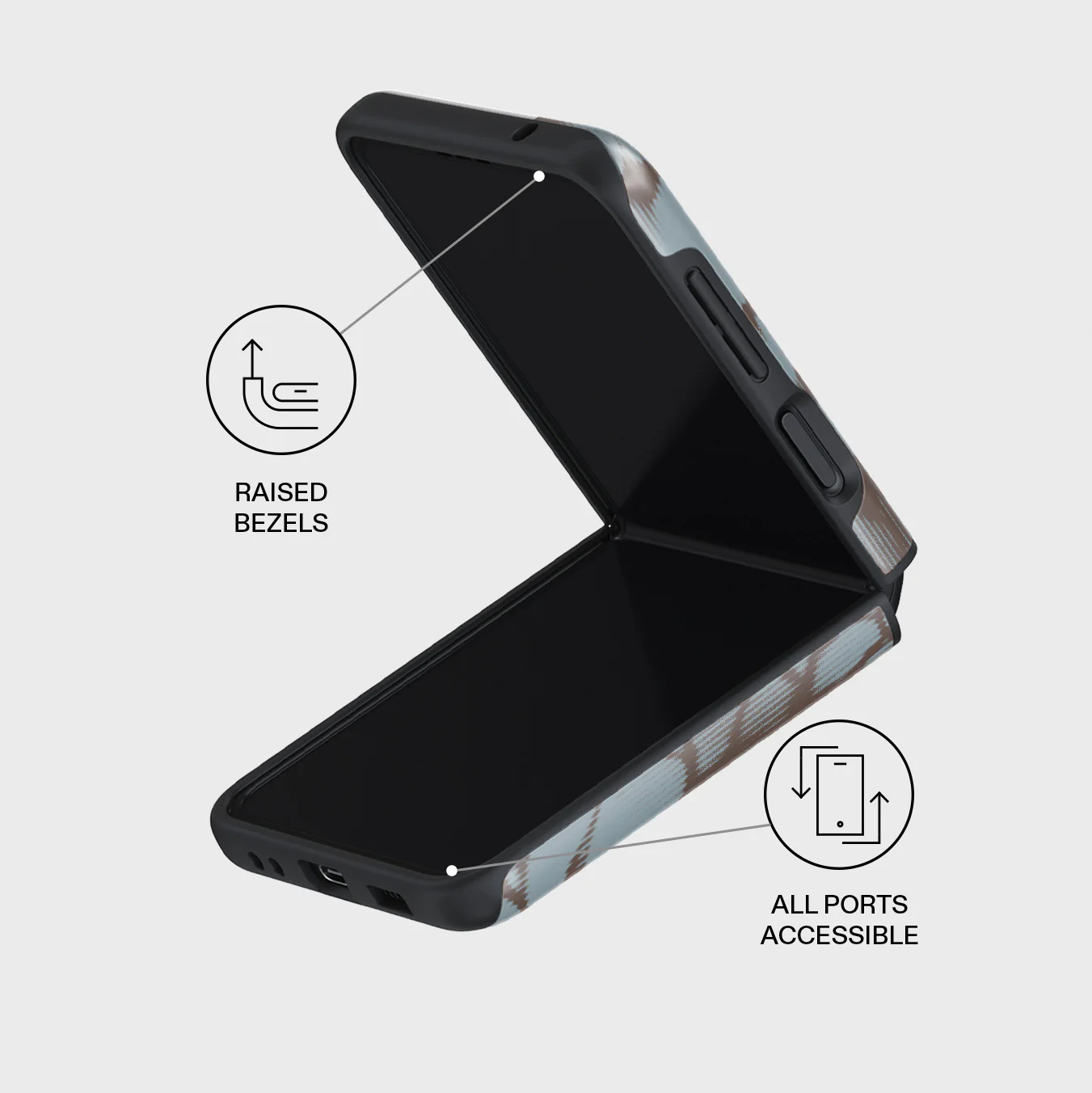 Distorsion - Samsung Galaxy Z Flip 3 Case - Image 3