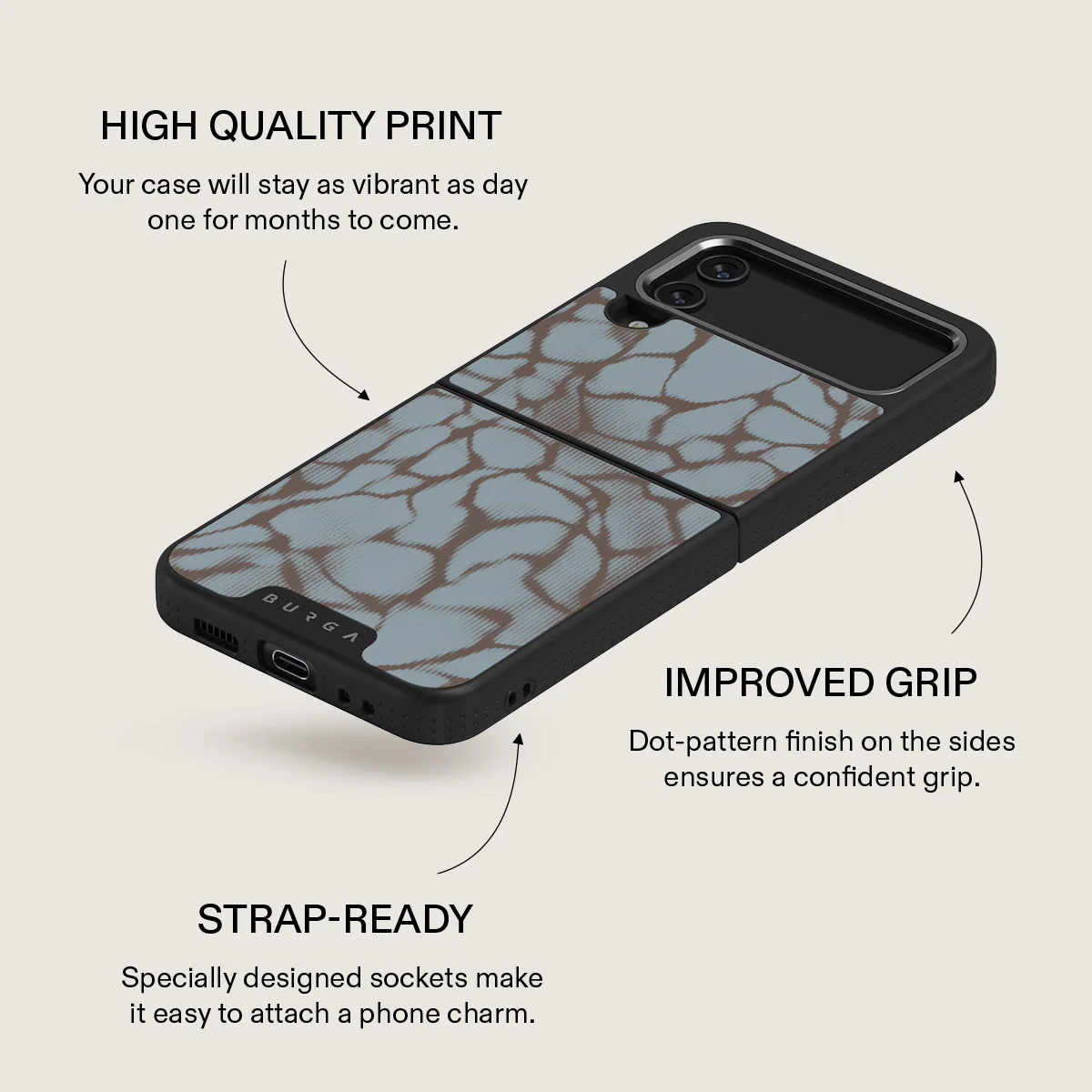 Distorsion - Samsung Galaxy Z Flip 4 Case - Image 24