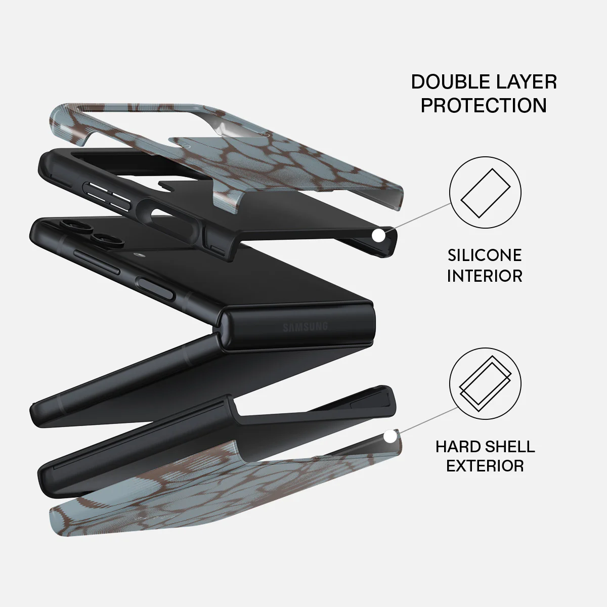 Distorsion - Samsung Galaxy Z Flip 4 Case - Image 8
