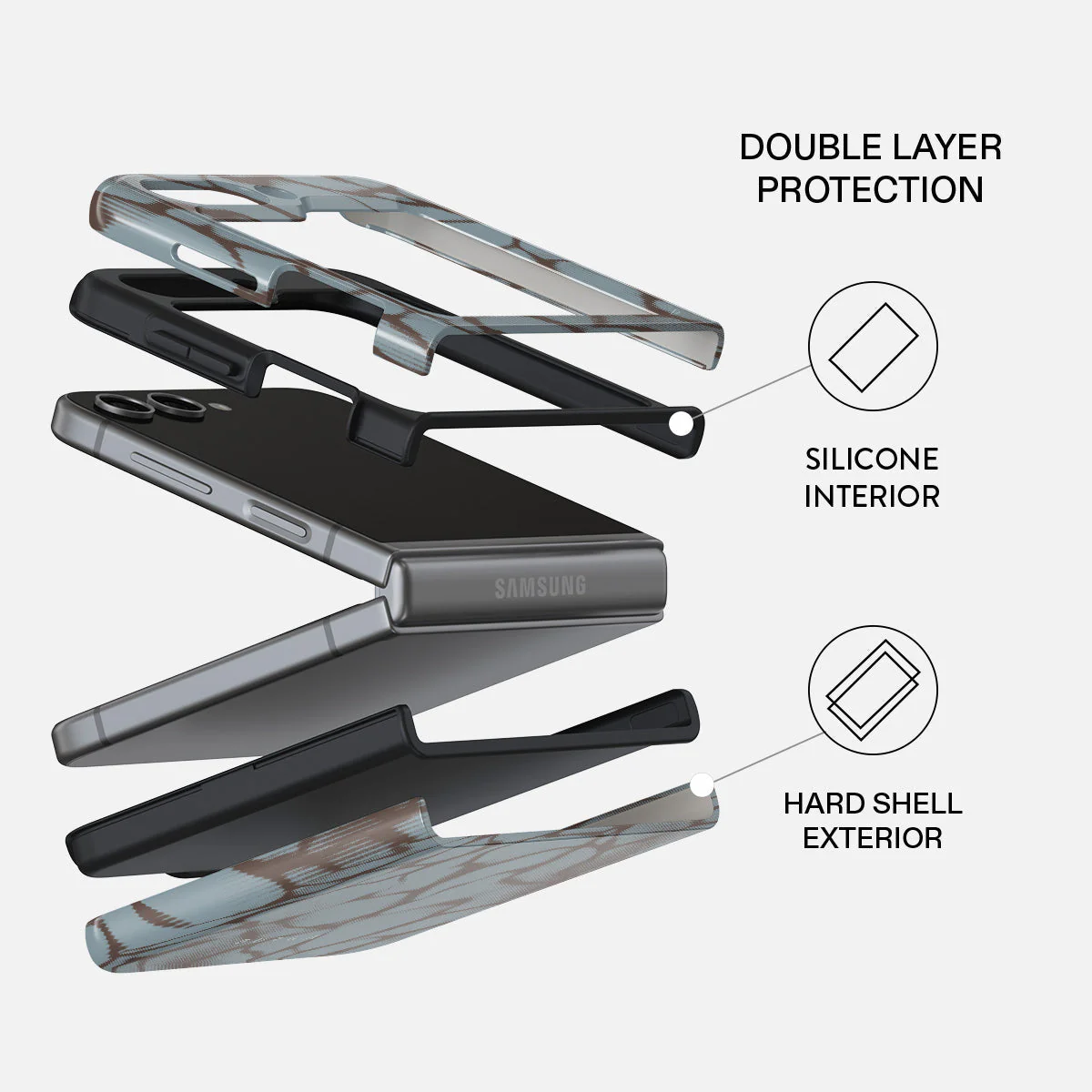 Distorsion - Samsung Galaxy Z Flip 5 Case - Image 2
