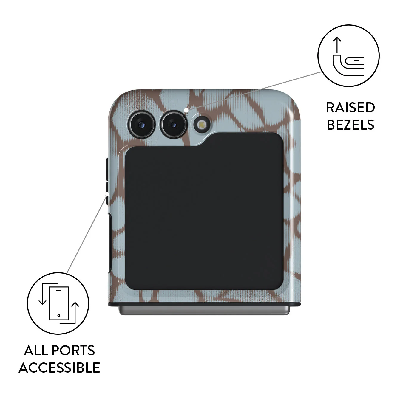 Distorsion - Samsung Galaxy Z Flip 5 Case - Image 3