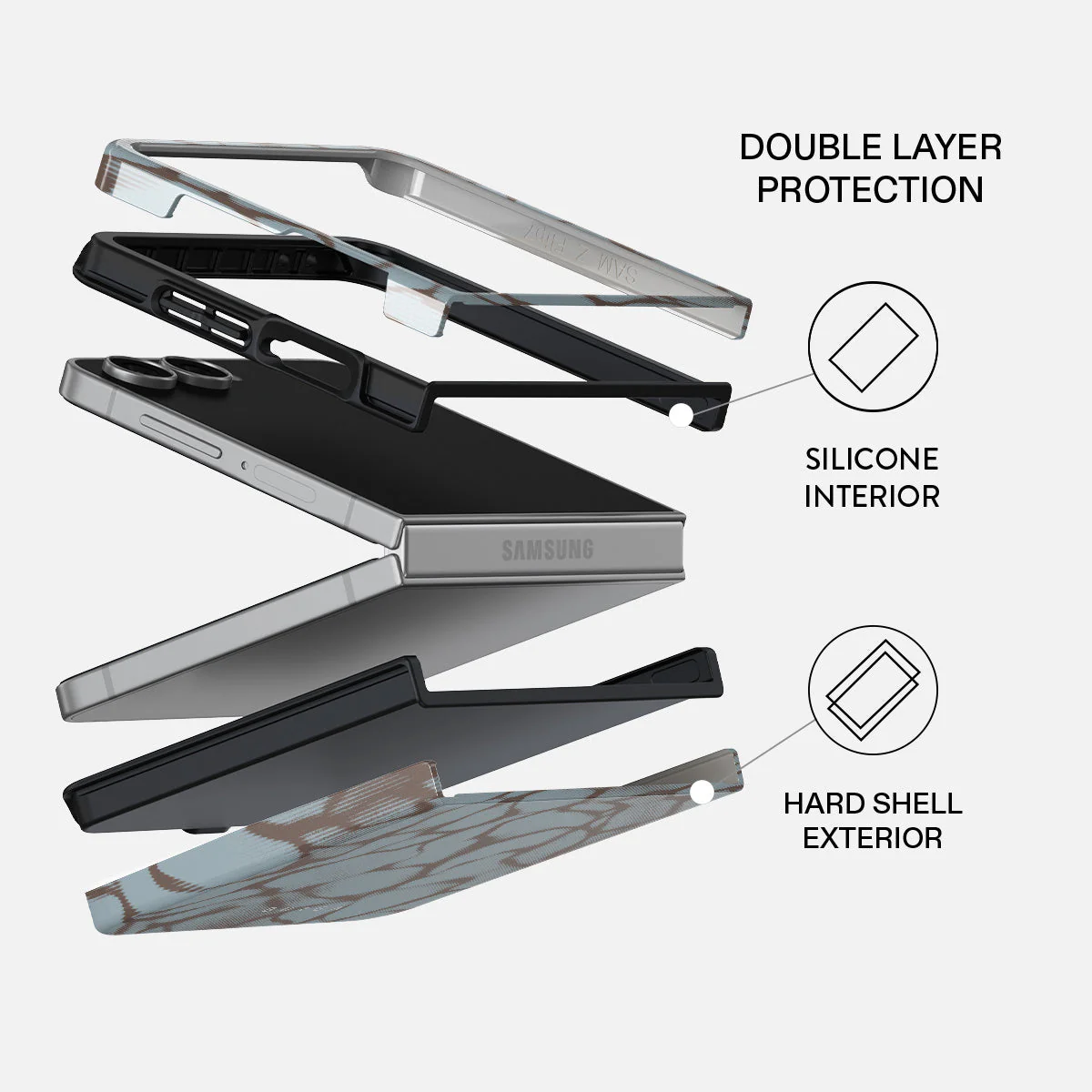 Distorsion - Samsung Galaxy Z Flip 7 Case - Image 2