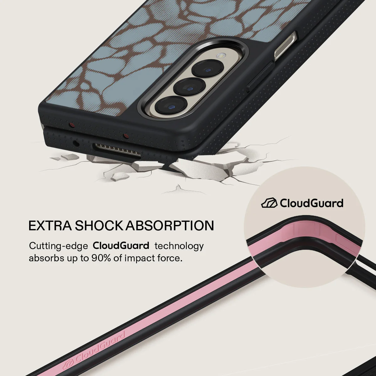 Distorsion - Samsung Galaxy Z Fold 4 Case - Image 15