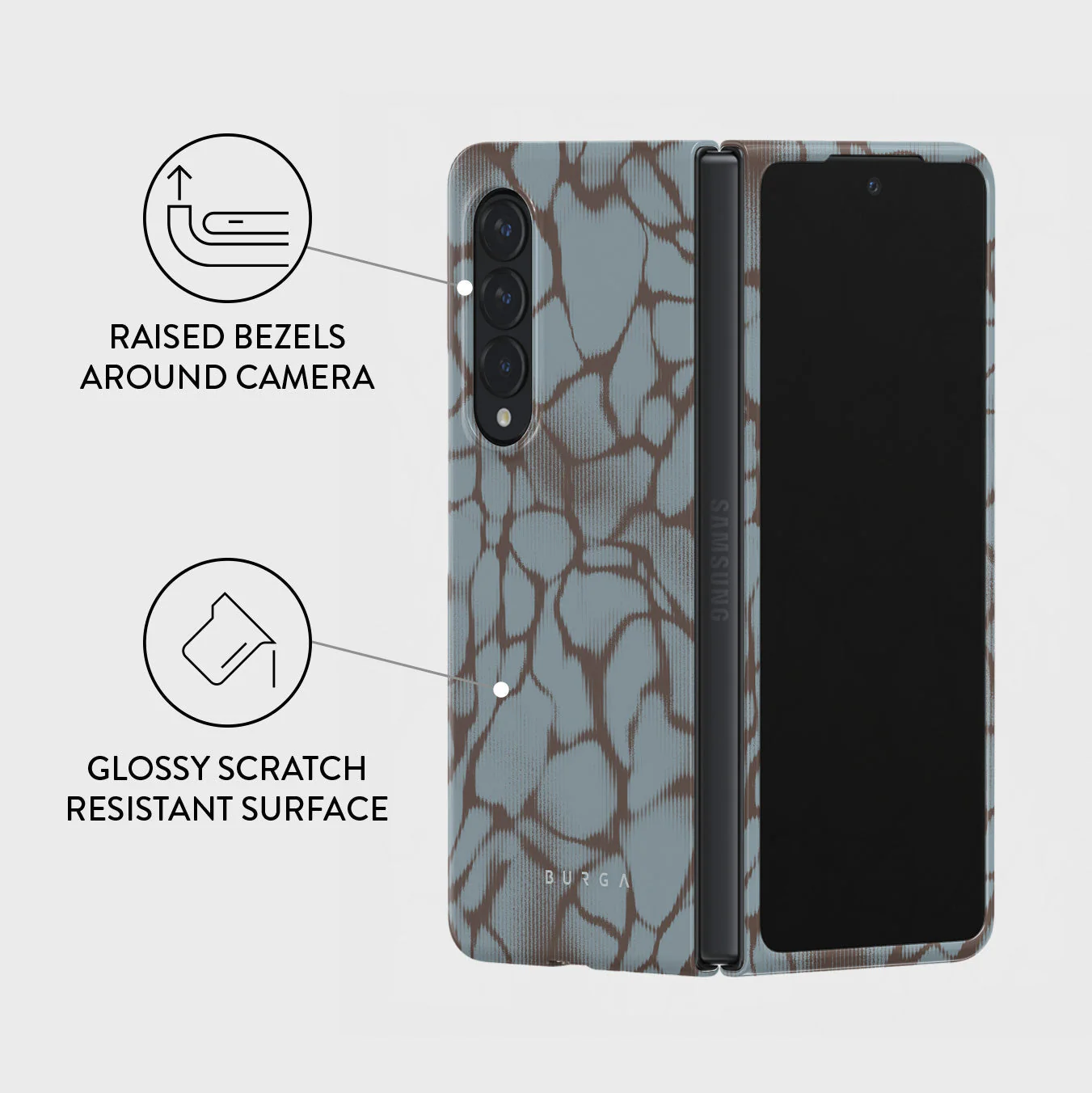 Distorsion - Samsung Galaxy Z Fold 4 Case - Image 3