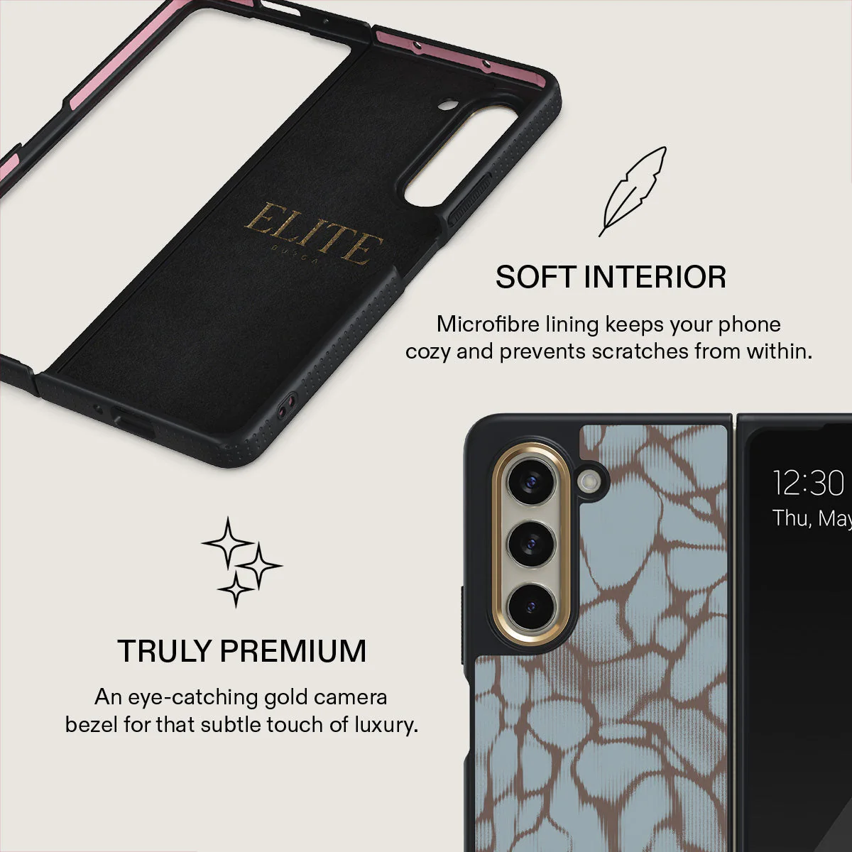 Distorsion - Samsung Galaxy Z Fold 5 Case - Image 6